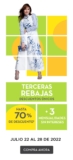 Palacio de Hierro Terceras Rebajas de hasta 70% de descuento + 15 msi en artículos seleccionados