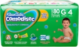 Pañales para bebé KleenBebé Comodisec Etapa 4 Grande con 80 piezas baja a un tremendo precio