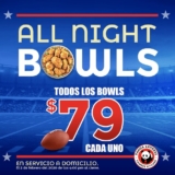 Promoción del Super Bowl Panda Express: todos los bowls a $79 después de las 4pm