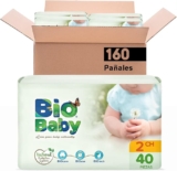 pañales para bebé Bio Baby Chico Etapa 2 con 160 piezas bajan a un tremendo precio
