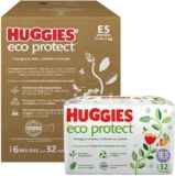 Pañales Huggies Eco Protect Etapa 5 con 192 piezas baja de precio