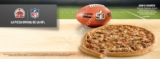 Segunda pizza a mitad de precio en Papa Johns por Monday Night Football de la NFL los lunes después de las 6pm