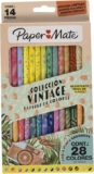 Lápices de colores Paper Mate Colección Vintage con 28 colores bajan de precio