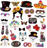 Paquete de 30 decoraciones variadas para el Día de Muertos bajan a un excelente precio