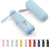 Paraguas plegable de bolsillo con estuche baja de precio