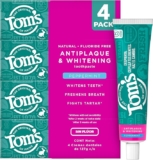 4 pack pastas dentales Toms of Maine anti-placa y blanqueadoras bajan a su menor precio