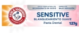 Pasta dental para dientes sensibles Arm & Hammer Sensitive Blanqueamiento Suave con bicarbonato de sodio 127 g baja a un super precio