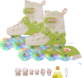 Patines en línea para niños con ruedas iluminadas bajan a un gran precio
