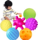Juego de 6 pelotas sensoriales para bebés bajan de precio