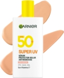 Sérum protector solar anti-manchas Garnier Super UV Glow Universal baja a un precio buenísimo
