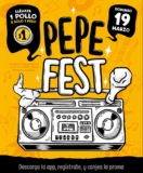 Promoción Pepe Fest en Pollo Pepe: Pollo a $1 peso en la compra de paquete familiar sólo hoy domingo