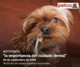 En Petco Seminarios Gratis para mascotas este 29 y 30 de septiembre 2018