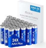 24 pack pilas alcalinas AAA 1Hora bajan a un excelente precio
