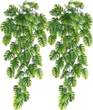 Juego de 2 plantas artificiales colgantes bajan a su menor precio