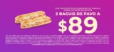 Premios Cinépolis 2020: Cupón de 2 baguis de pavo $89 en la compra de boletos