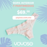 Ofertas de primavera Yoyoso: Ropa interior desde $69, lentes de sol desde $69 y más