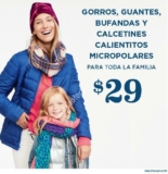 En Old Navy gorros, guantes, bufandas y calcetines a $29 + $100 de descuento en compras de $600 sólo hoy antes de las 2