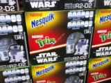 Promoción Star Wars cereales Nestlé: Dispensador R2-D2 en la compra de cereales Trix y Nesquik