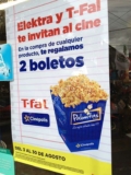 En Elektra 2 boletos para Cinépolis GRATIS en la compra de cualquier producto T-Fal