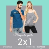 2×1 en prendas Springfield, Tommy Hilfiger, Cortefiel y Express en la tienda en línea de Promoda