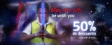 Promoción Aerolíneas TAR Día Star Wars: Todos los vuelos a mitad de precio hoy 4 de mayo