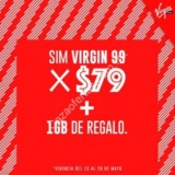 En Amazon SIM Virgin 99 a sólo $79 + 1GB de regalo