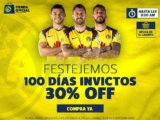Promoción Tienda América 100 Día de Invicto: 30% de descuento sólo hoy (jerseys desde $587, playeras desde $40 y más)