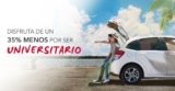 En Avis 35% de descuento en renta de autos para universitarios con credencial vigente