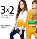 Promoción Benetton Día del Niño: 3×2 en toda la línea de infantiles