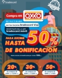 Promoción Bradescard Semana Santa: Hasta 50% en bonificación en compras en Oxxo