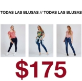 En Britos Jeans todas las blusas a $175