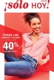Promoción Old Navy: 40% de descuento en camisas y blusas hoy domingo