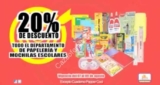 En Chedraui 20% de descuento en todo el departamento de papelería y mochilas escolares