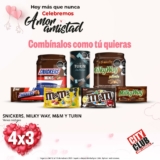 Promoción City Club San Valentín: 4×3 en chocolates