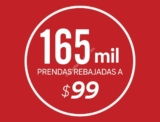 En C&A 165 mil prendas rebajadas a $99