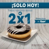 Promoción El Globo Día de la Dona: 2×1 en donas pidiendo por Rappi