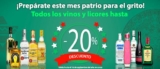 20% en vinos y licores en nettbee.com Buchanans $373, Chivas $313, Chivas 18 $820, etc.