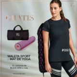 En Fiorentina llévate una maleta sport o un mat de yoga de regalo en compras a partir de $2,500