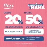 Promoción Flexi Día de las Madres 2020: Hasta 50% de descuento en zapatos y envío gratis