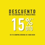 Promoción Forever 21 Día del Maestro: 15% de descuento a estudiantes y maestros del 11 al 15 de mayo