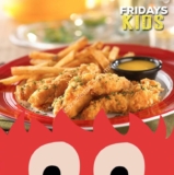 En TGI Fridays los niños comen gratis todos los domingos (platillo de menú de niños + refresco con refill gratis)