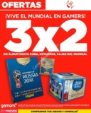 En Gamers 3×2 en álbum, cajas y estampas Panini del Mundial este fin de semana