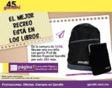 Promoción Gandhi regreso a clases: Mochila y porta iPad a $80 en la compra de $500