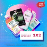 3×2 en productos Garnier en Sally hoy domingo
