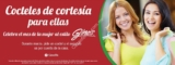 Promoción Gino’s Mes de la Mujer: 2×1 en cocteles para las mujeres