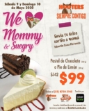 En Hooters pastel de chocolate o pie de limón a $99 por el día de las madres