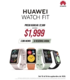 Nuevo Huawei Watch Fit de $2,999 a $1,999 por lanzamiento + $200 de descuento adicional