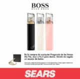 En Sears compra fragancia Hugo Boss y llévate de regalo un espejo de bolso