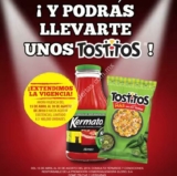 Promoción Kermato te regala Tostitos: Revisa la tapa y llévate unos Tostitos gratis