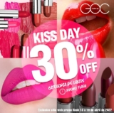 Promo Flash GOC Make Up Día del Beso: 30% de descuento en productos para labios